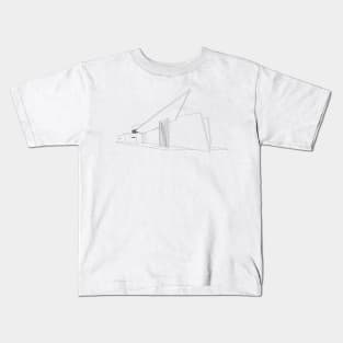 Zaha Hadid • Vitra Fire Station • Weil am Rhein, Germany Kids T-Shirt